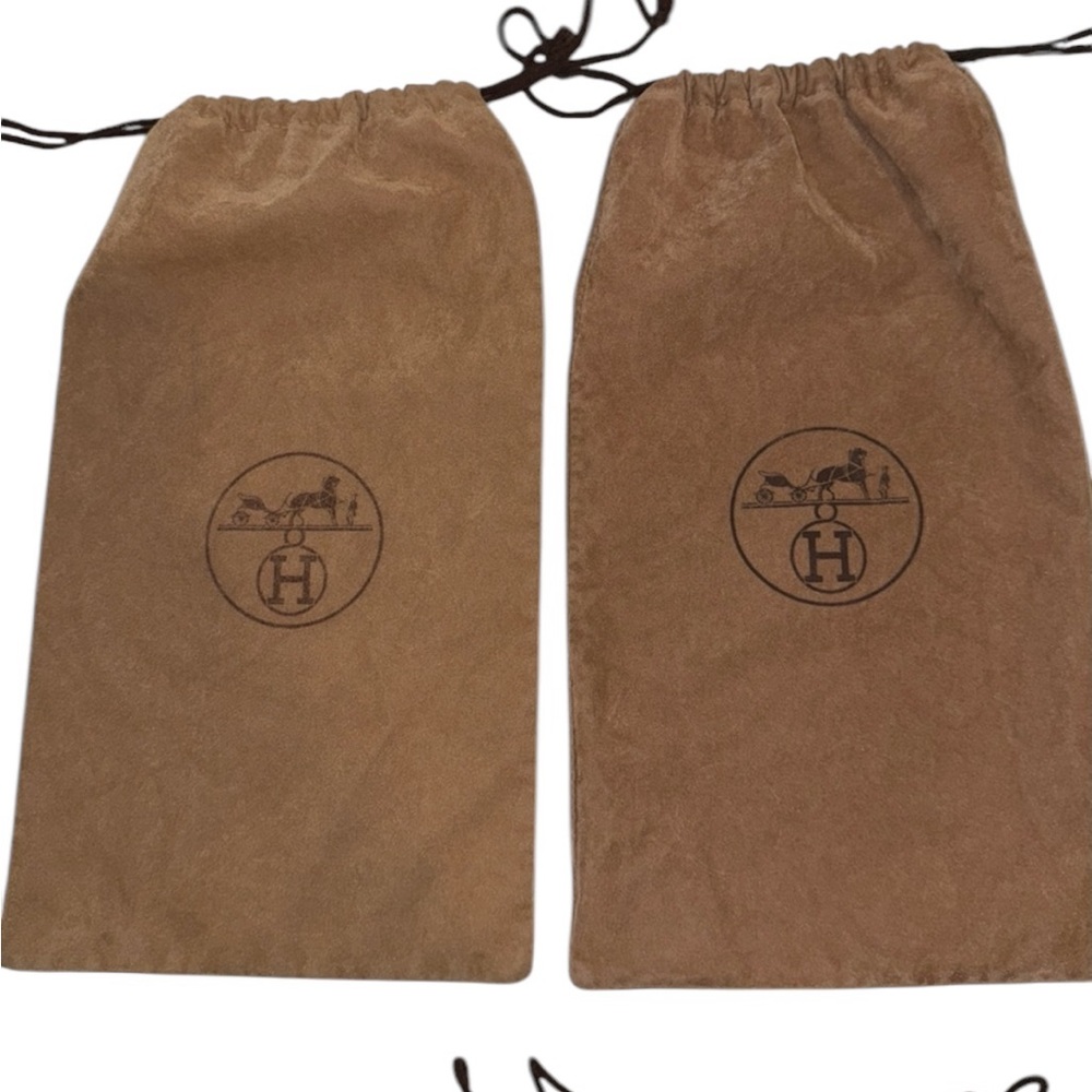 Authentic Hermes Dust Bag Set, GUC